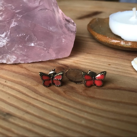 Butterfly Earrings - Picture 4 of 5
